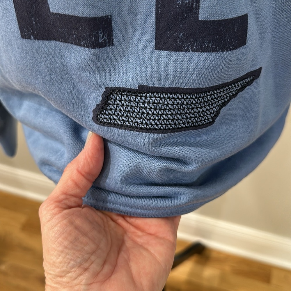 State of Mind Blue Crewneck Sweatshirt New M Tennessee - Picture 2 of 10